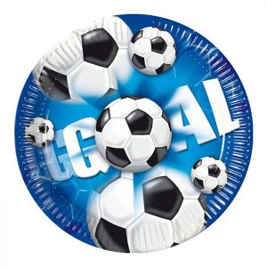 Fodbold Goal Tallerkner