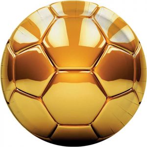 Fodbold Gold Tallerkner