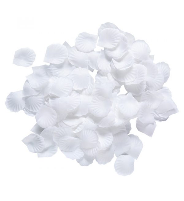 Rosenblade, hvid